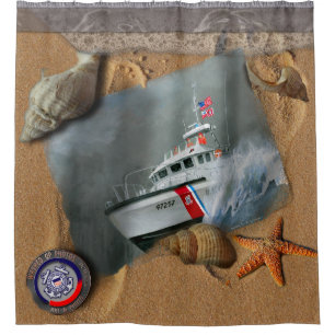 USCG SHOWER CURTAIN- Levesque and Cosgrove #1