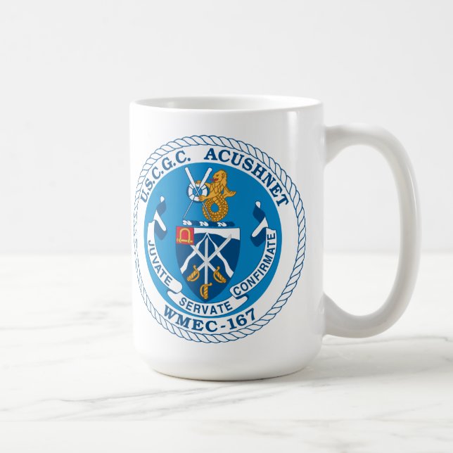 USCGC Acushnet WMEC-167 Coffee Mug (Right)