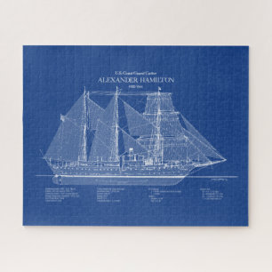 USCGC Alexander Hamilton wix-272 – ABD Jigsaw Puzzle