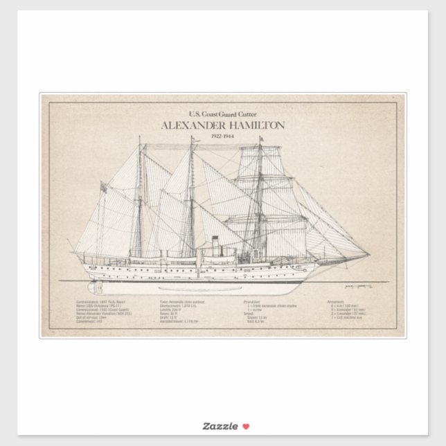 USCGC Alexander Hamilton wix-272 - SBD (Sheet)