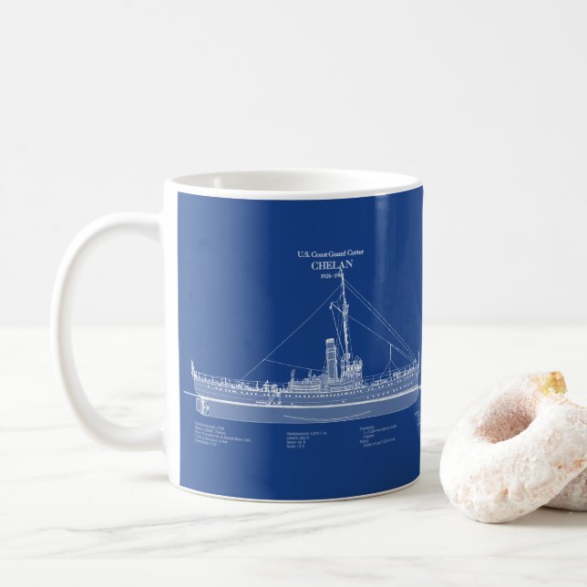 USCGC Chelan - ABD Coffee Mug (With Donut)