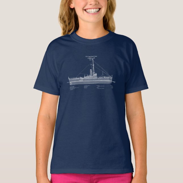 USCGC Chelan - ABD T-Shirt (Front)