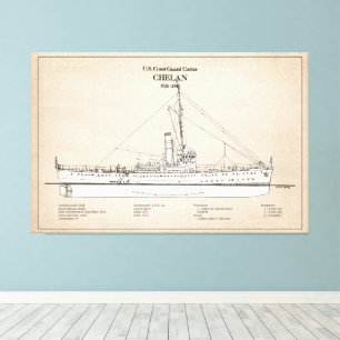 USCGC Chelan - SBD Canvas Print