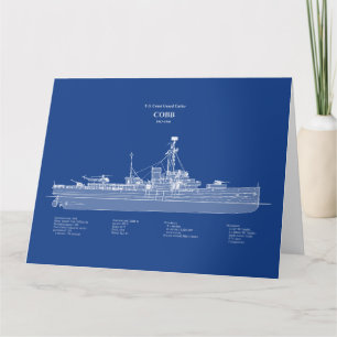 USCGC Cobb wpg-181 – ABD Thank You Card