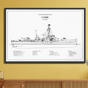 USCGC Cobb wpg-181 - BD Photo Print