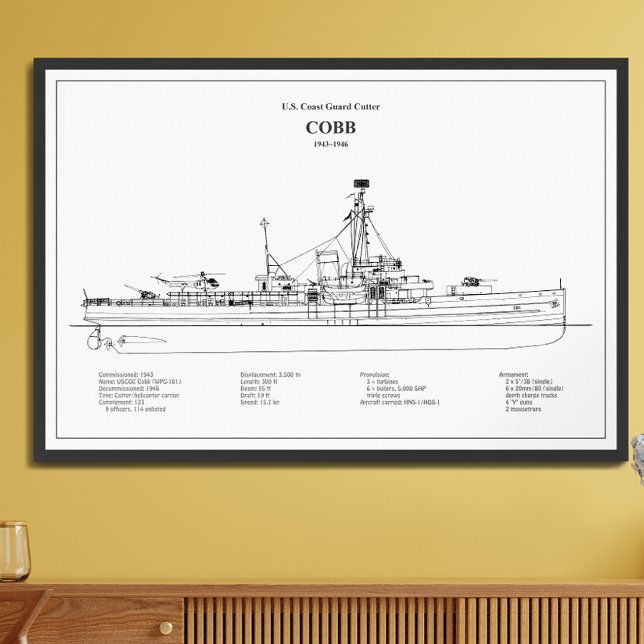 USCGC Cobb wpg-181 - BD Photo Print (Creator Uploaded)