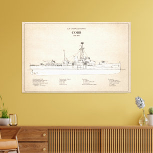 USCGC Cobb wpg-181 - SBD Canvas Print