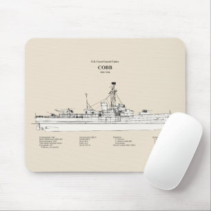 USCGC Cobb wpg-181 - SBD Mouse Pad