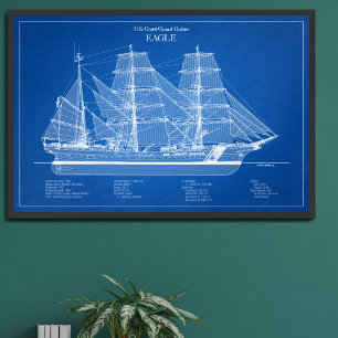 USCGC Eagle wix-327 – ABD Photo Print