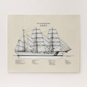 USCGC Eagle wix-327 - SBD Jigsaw Puzzle