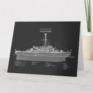 USCGC Eastwind wagb-279 – PD Thank You Card