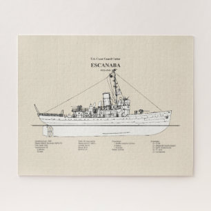 USCGC Escanaba wpc-77 - SBD Jigsaw Puzzle