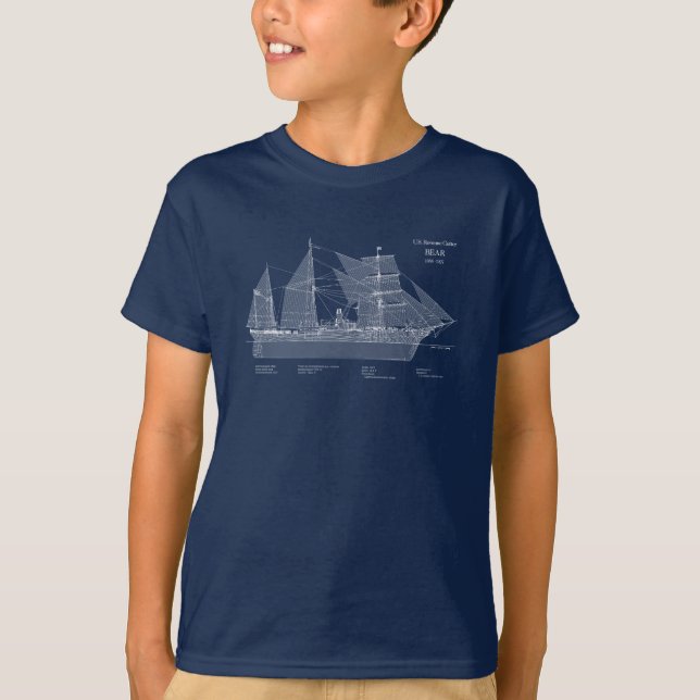 USCGRC USRC Bear - ABD T-Shirt (Front)
