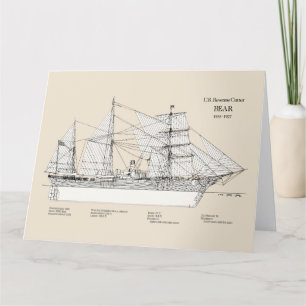 USCGRC USRC Bear - SBD Thank You Card