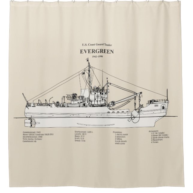 USCGT Evergreen wlb-295 - SBD (Front)