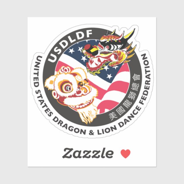 USDLDF Contour Sticker (Sheet)