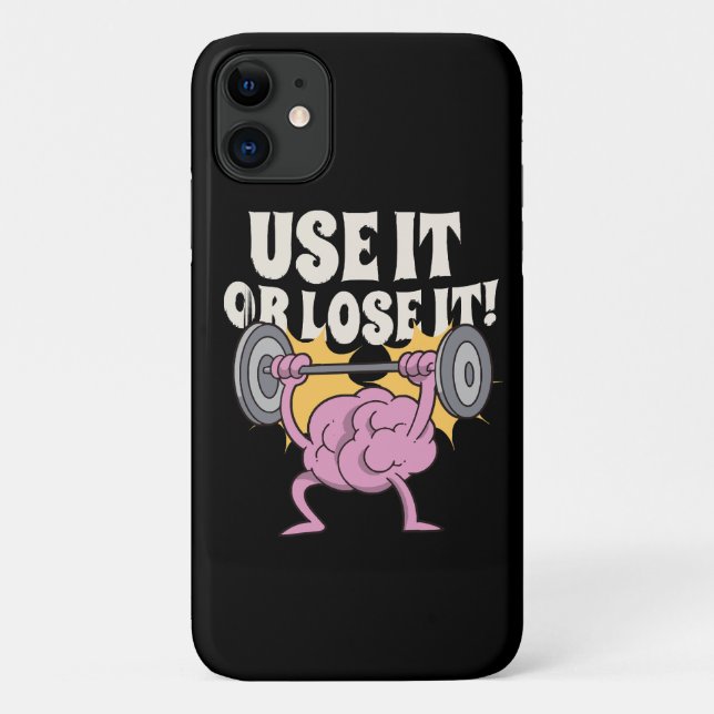 Use and train your brain Case-Mate iPhone case (Back)