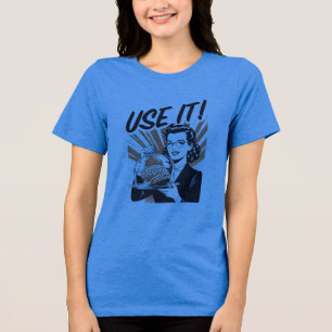 USE IT! Brain T-Shirt – Smart Minimal STEM Shirt –