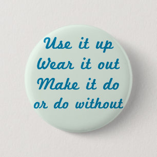 Use It Up 2 Inch Round Button