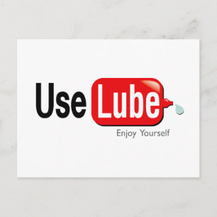 Use Lube Postcard