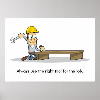 Use of Hand Tools 001 Poster