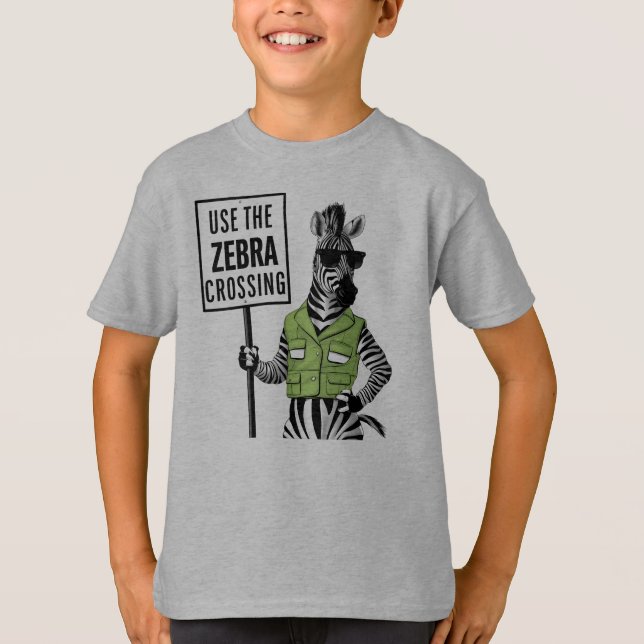 Use The Zebra Crossing T-Shirt (Front)