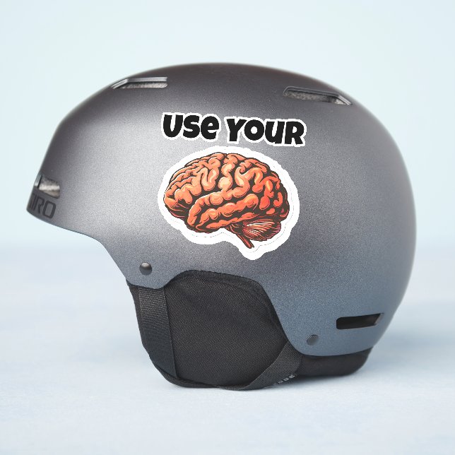 Use Your Brain,  (Helmet Side)