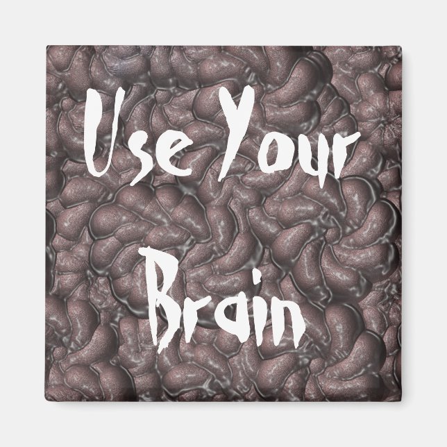 Use Your Brain Magnet (Front)