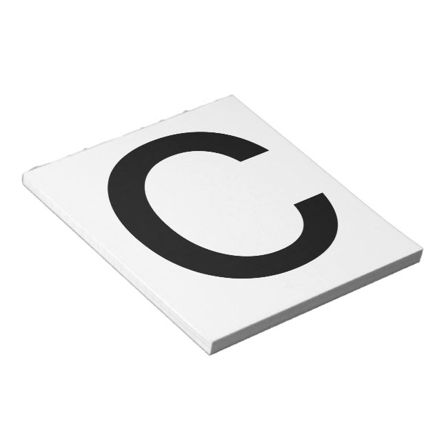 Use Your Image or Logo Notepad (Angled)