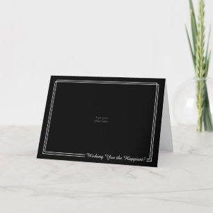Use Your Photos--Double White Border Birthday Card