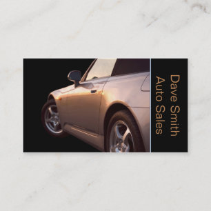 Used Car Dealer Business Card