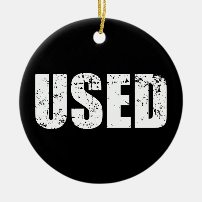 USED CERAMIC ORNAMENT (Front)
