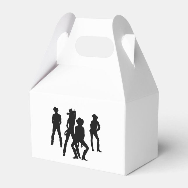 Used to Be a Line Dance Favor Box (Front Side)