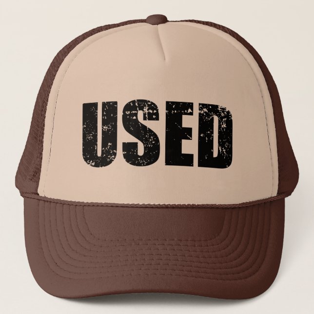 USED TRUCKER HAT (Front)