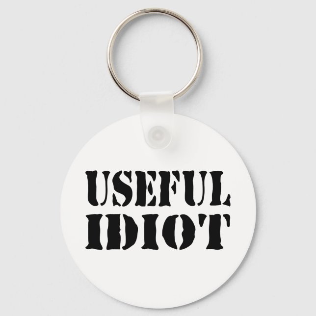 USEFUL IDIOT KEYCHAIN (Front)
