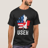 Useh Maple Leaf Canadian American Flag Proud Ameri