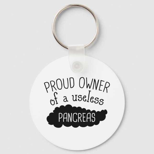 Useless Pancreas Keychain (Front)