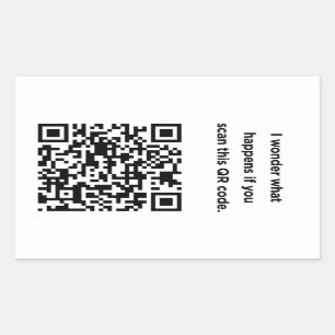 Useless QR Code: Wonder Sticker