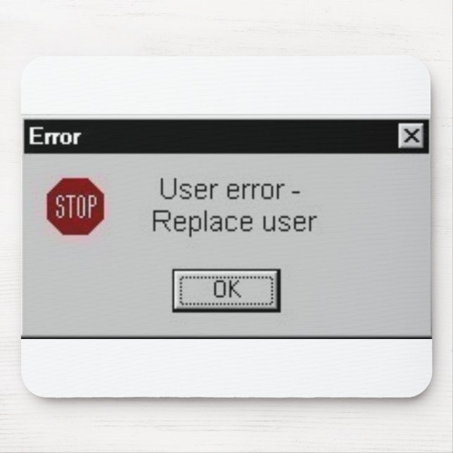 user error mouse pad (Front)