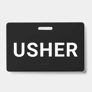 Usher Black Badge