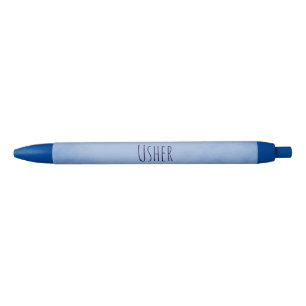Usher Excellence Black Ink Pen