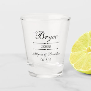 Usher Personalized Shot Glass