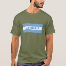 Ushuaia in Argentine Flag Colours T-Shirt