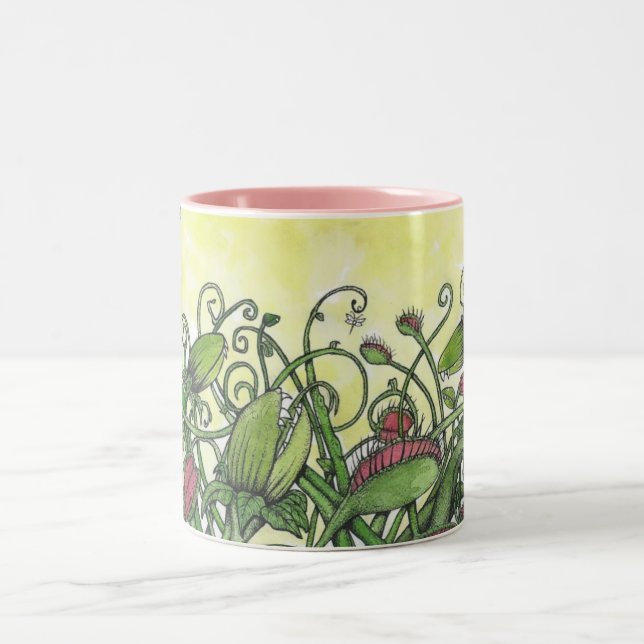 Usine de Carnivourous - tasse (Centre)