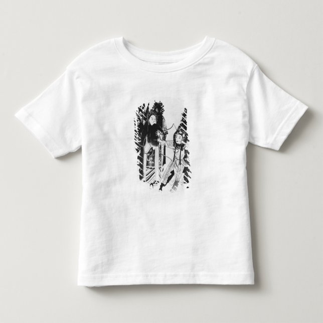 Using a bow at the gate of Yven Toddler T-shirt (Front)