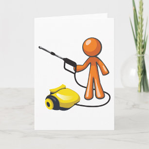 Using A Pressure Washer Card