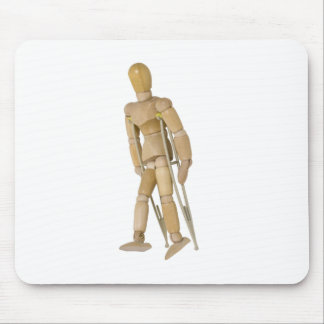 UsingCrutches013110 Mouse Pad