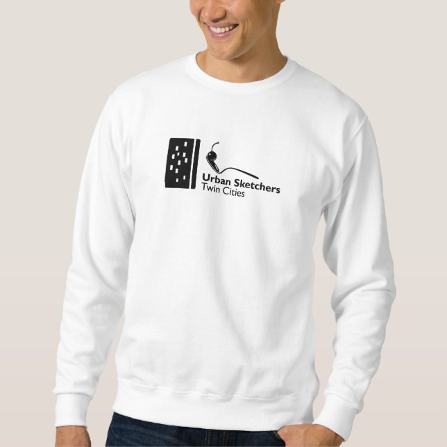 USK Twin Cities Black Logo Sweatshirt de base (Devant)