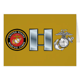 USMC Capt Captain 0-3