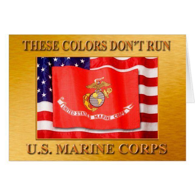 USMC Card (Front Horizontal)